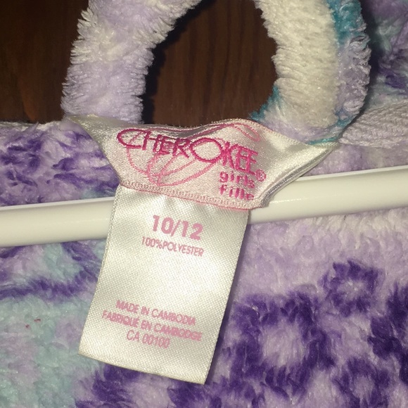 Girls “Peace” Bath Robe - Picture 5 of 5